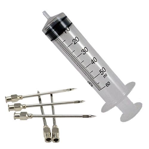 50ml Meat Injector Syringe + 5 x Side Outlet Needles