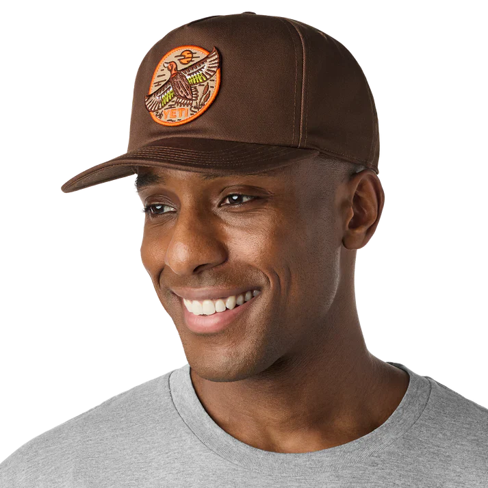 Built for the Wild Duck Flat Brim Hat - Dark Brown