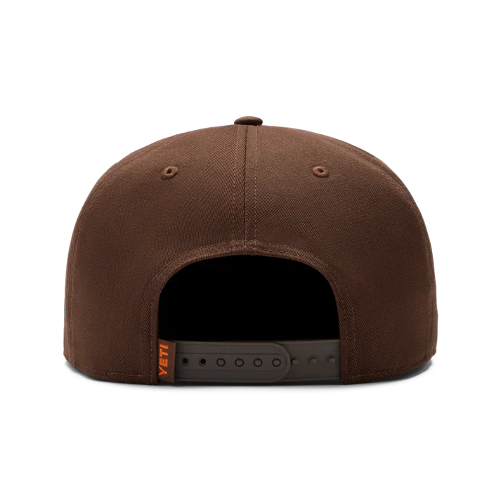 Built for the Wild Duck Flat Brim Hat - Dark Brown