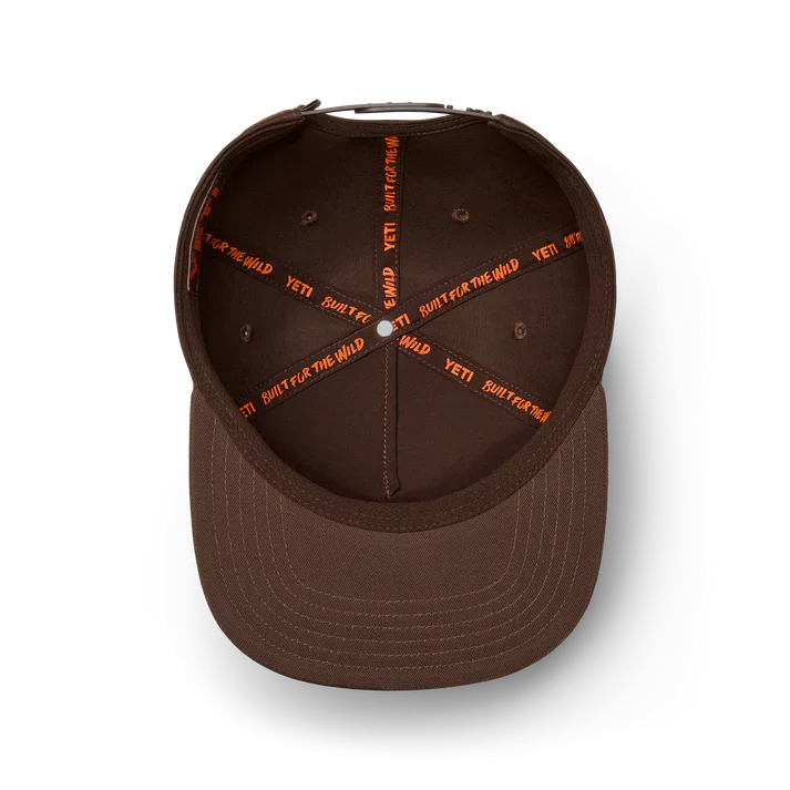 Built for the Wild Duck Flat Brim Hat - Dark Brown