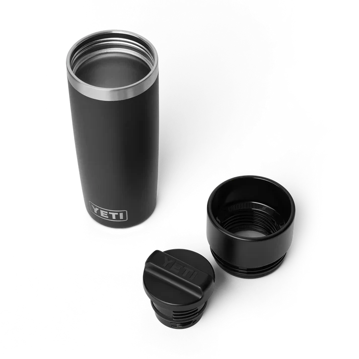 Black 16oz Travel Bottle with Commuter Cap