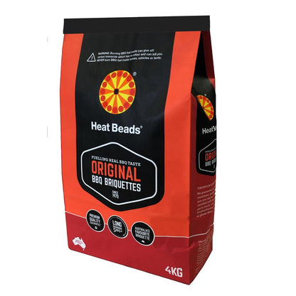 4kg Australian Heat Beads Charcoal BBQ Briquettes