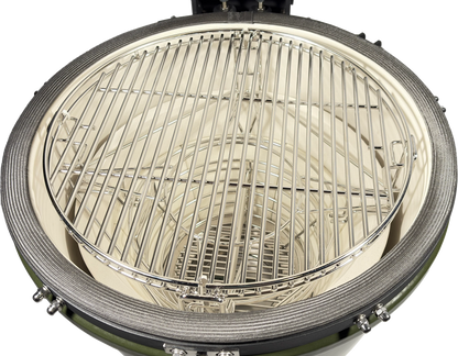 Kama Gear V2 Ceramic Kamado BBQ in Olive Green
