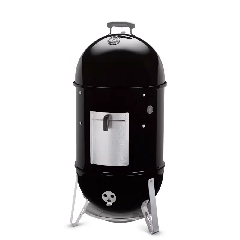 Weber Smokey Mountain 47cm BBQ Cooker Smoker with Cover