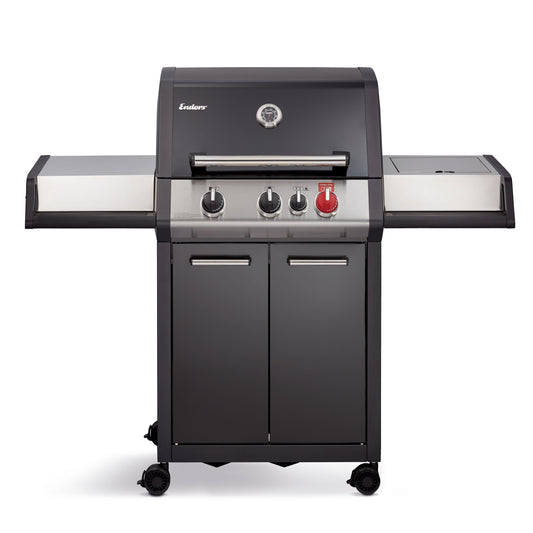 Enders Monroe Pro Black 3 K Turbo Gas BBQ