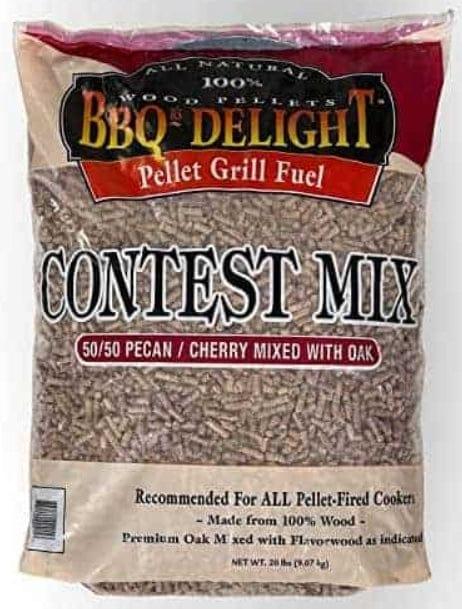 9kg Contest Mix Wood Pellets from BBQr's Delight