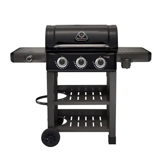 Grillstream Carbon 3 Burner Hybrid Gas BBQ