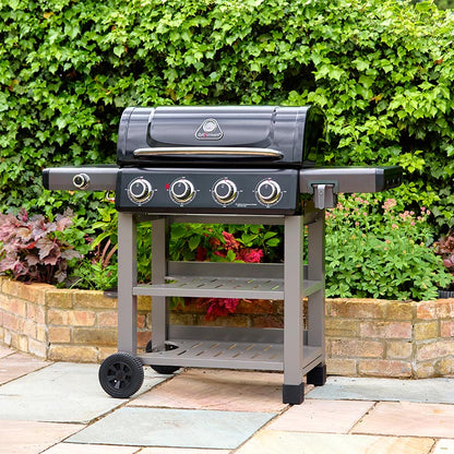 Grillstream Carbon 4 Burner Hybrid Gas BBQ