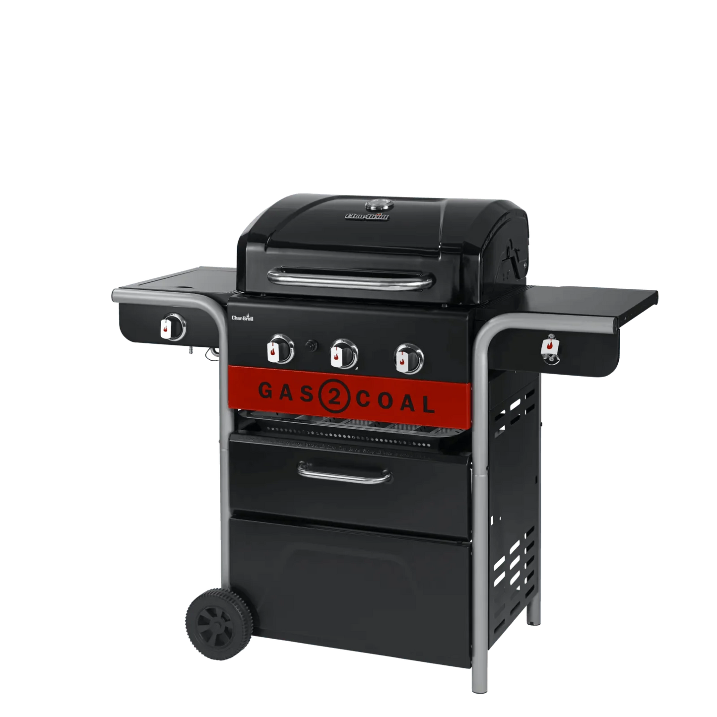 Char-Broil 3 Burner Gas2Coal 2.0 Hybrid Gas & Charcoal BBQ (140925)