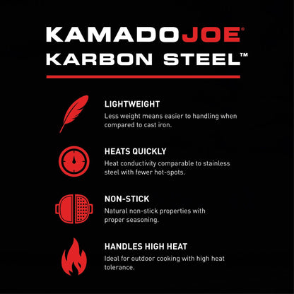 Classic Karbon Steel Griddle by Kamado Joe
