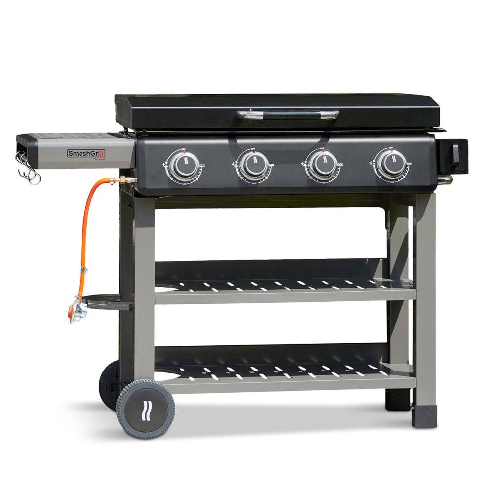 Grillstream SmashGrill 4 Burner Plancha BBQ with Hood