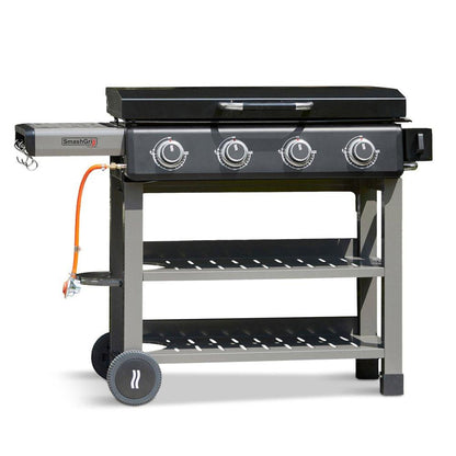 Grillstream SmashGrill 4 Burner Plancha BBQ with Hood