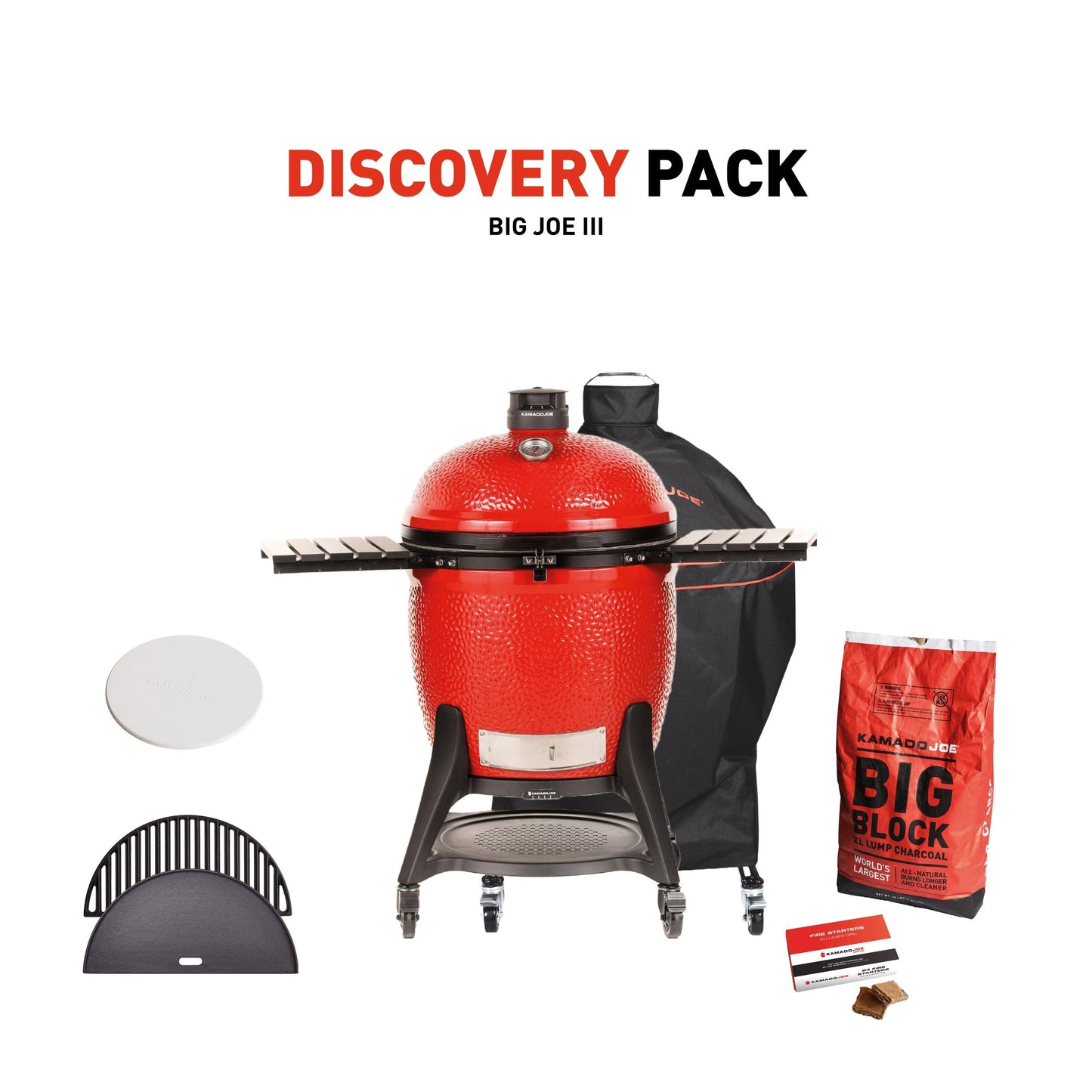Kamado Joe Big Joe III with Discovery Pack