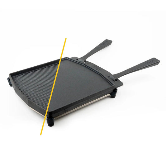 Ooni Dual-Sided Cast Iron Grizzler Plate