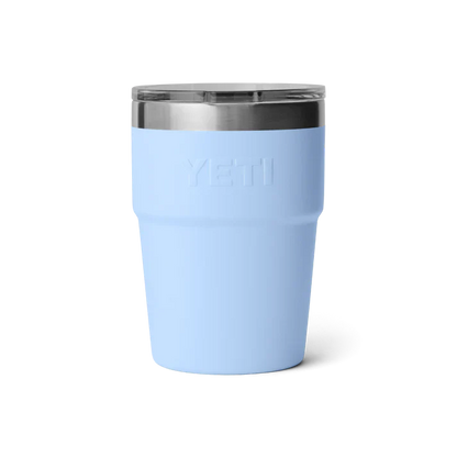 Yeti Rambler 16oz Stackable Cup - Big Sky Blue