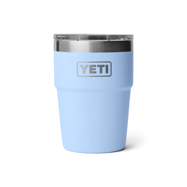 Yeti Rambler 16oz Stackable Cup - Big Sky Blue