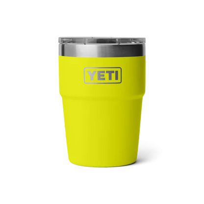 Yeti Rambler 16oz Stackable Cup - Firefly Yellow