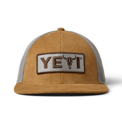 Steer Flat Brim Hat in Ochre