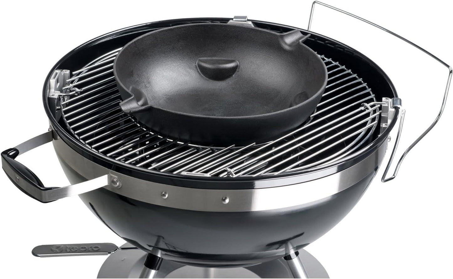 Tepro Cast Iron Wok Inlay for use with 57cm Grid-in-Grid System