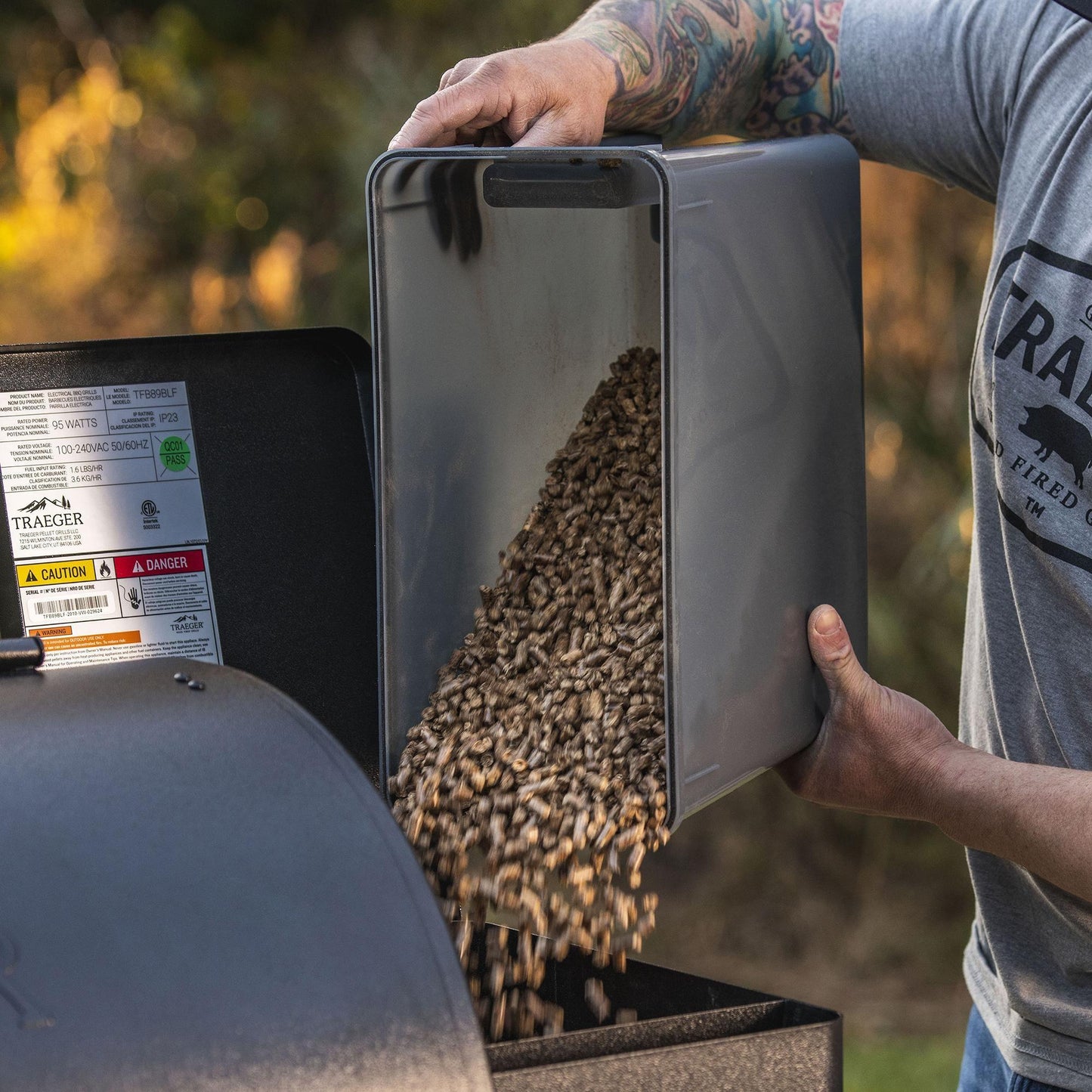 Traeger StayDry Pellet Bin with Lid