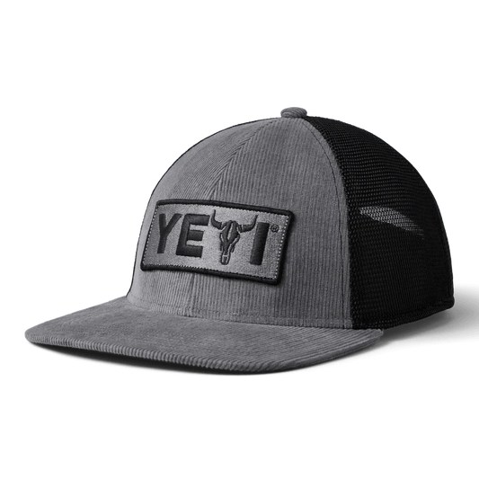 Yeti Steer Flat Brim Hat in Grey